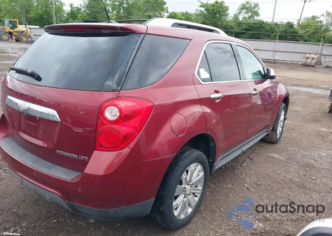 2010 Chevrolet Equinox Ltz z USA, uszkodzony, nr VIN 2CNALFEW7A6314437